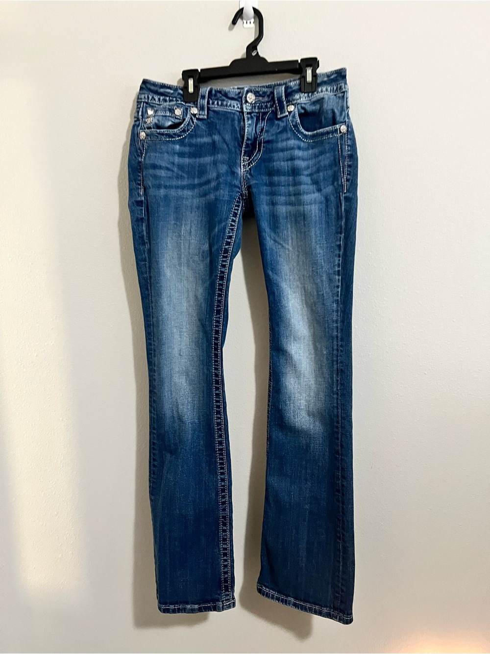 Miss Me Special Edition Radiant Wings Signature Bootcut Jeans Size 28